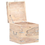 289640 Chest 40x40x40 cm Solid Acacia Wood