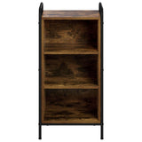 Sideboard Smoked Oak 40 x 33 x 80.5 cm Engineered Wood 8013796
