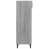 Shoe Cabinet Grey Sonoma 60x35x105 cm Engineered Wood 817559