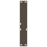 Coffee Table Legs V-Shape 2 pcs Natural Steel 28x cm Steel 4012543