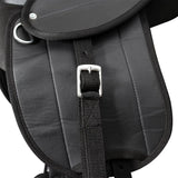 Pony Saddle Set 10" Black 91179