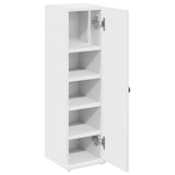 Bathroom Cabinet with Roll Holder White 20.5x22x72 cm 858515