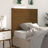Headboard Honey Brown 81x4x100 cm Solid Wood Pine 818698