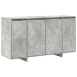 Sideboard Concrete Grey 135 x 41 x 75 cm Engineered Wood 3333889