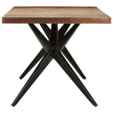 Dining Table 200x90x76 cm Solid Reclaimed Wood 323573