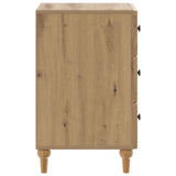 Bedside Cabinet Artisan Oak 43x 41 x 66.5 cm Engineered Wood 894104