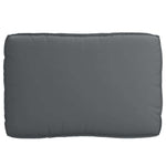 Pallet Cushion Set 2 pcs Anthracite 120 x 80 x 12 cm 3329079