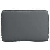 Pallet Cushion Set 2 pcs Anthracite 120 x 80 x 12 cm 3329079