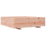 ZNTS Garden Planter 90x90x26.5 cm Solid Wood Douglas 847316