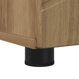Bathroom Cabinet with Storage Artisan Oak 30 x 35 x 192 cm 883343