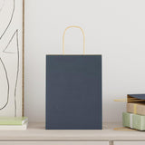 ZNTS Paper Bags 250 pcs with Handles Blue 21x11x28 cm 4101699