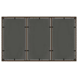 Garden Dining Set 5 pcs Brown Poly rattan 3334865