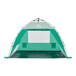 ZNTS Beach Tent 2-Person Sea Green Quick Release Waterproof 4005300