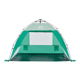 ZNTS Beach Tent 2-Person Sea Green Quick Release Waterproof 4005300
