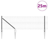Welded Wire Fence with Spikes 25 x 0.4 m 3350709