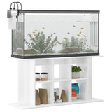 Aquarium Stand High Gloss White 120x40x60 cm Engineered Wood 833593