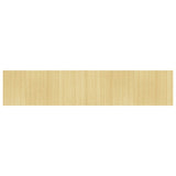 Room Divider Light Natural Width 800 cm Height 165 cm Bamboo 377014