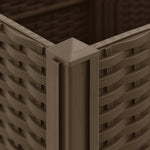 Raised Bed 160x40x38 cm Polypropylene 316518