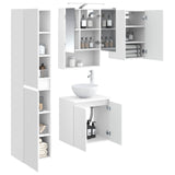 Bathroom Cabinet Set 5 pcs White 50 x 14.5 x 70 cm 3407295