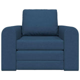 Sofa Bed Blue 98 x 71 x 83 cm Fabric 4106662