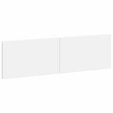 Wall-Mounted Headboard BREDA White Engineered Wood 897595