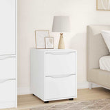 Storage Cabinet White 40 x 48 x 57 cm Engineered Wood 888837
