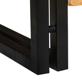 Shoe Cabinet with Door Brown 90 x 38 x 45 cm Solid Mango Wood 4016721