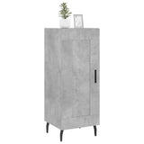 Sideboard Concrete Grey 34.5x34x90 cm Engineered Wood 830464
