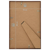 Photo Frames Collage 3 pcs for Wall or Table Bronze 70x90cm MDF 332236