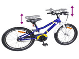Kids Bike 18 Inches for 5-7 Years Old Blue White 42009410