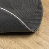 Rug IZA Short Pile Scandinavian Look Anthracite 200 cm 375437