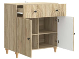 Sideboard Sonoma Oak 66 x 34.5 x 90 cm Engineered Wood 894177