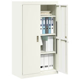 Storage Cabinet White 80 x 40 x140 cm Steel 3406183