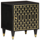 Bedside Cabinets 2 pcs 40x33x46 cm Solid Wood Mango 358317