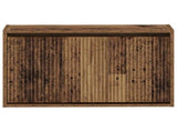 Wall-Mounted Shoe Cabinet ARNHEM 71 x 17 x 43 cm Old Wood 896633