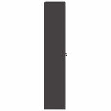 Storage Cabinet Black 60 x 40 x200 cm Steel 3406202