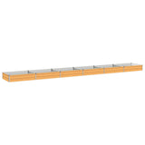 Raised Garden Bed Natural 600 x 80 x 24 cm cold-rolled steel 8006527