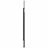 Retractable Side Awning Black 200x500 cm 4004459