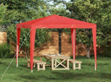 Party Tent 200 x 200 x 240 cm Red PE and Steel 42032984