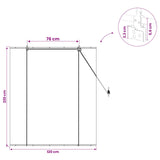 Roller Blind Grey 120 x 160 cm Bamboo 42039728