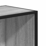 Book Cabinet Grey Sonoma 40x35x76 cm Engineered Wood 849097