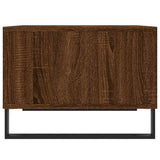 Coffee Table Brown Oak 60x50x36.5 cm Engineered Wood 830555