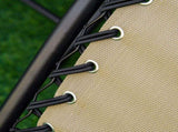 Folding Zero Gravity Chairs, 3 Pieces Adjustable Sun Lounger and Table Set with Cup Holder and T3398P314171