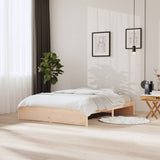 Bed Frame without Mattress Solid Wood 160x200 cm 814959