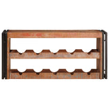 Wine Rack Brown 100 x 45 x 33 cm Solid Reclaimed Wood 4104762