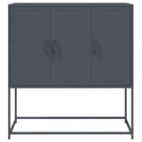 Highboard Anthracite 100.5x39x107 cm Steel 846538