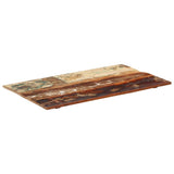 Rectangular Table Top 60x100 cm 15-16 mm Solid Reclaimed Wood 286045