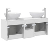 Bathroom Cabinet Set 3 pcs White 49.5 x 44.5 x 65 cm 3405697