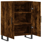 Sideboard Smoked Oak 69.5x34x90 cm Engineered Wood 827753