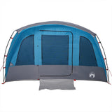 Family Tent Tunnel 8-Person Blue Waterproof 94750
